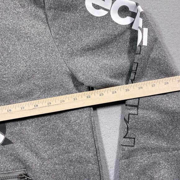 Ecko Unltd Hoodie Men Medium Gray Pullover Big Rhino Logo Skater‎ Grunge - Picture 5 of 11